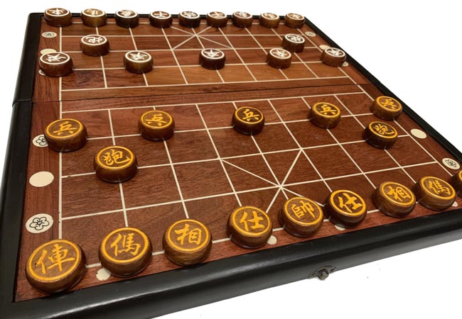 Bộ bàn cờ tướng bằng gỗ Hương