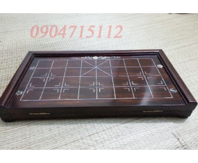 Bàn cờ tướng gỗ gụ gập đôi