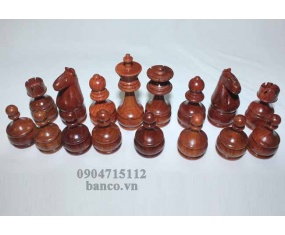 Quân cờ vua gỗ hương