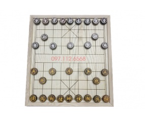 Bàn cờ tướng gỗ Thông, quân gỗ trắc