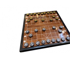 Bàn cờ tướng gỗ hương - quân gỗ trắc